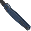 ANV A100 BB Knife Blue GRN, Black DLC Sleipner (ANVA100-020)