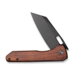 Civivi Knife Nugz Guibourtia Wood, Black Stonewasahed 14C28N by Matthew Wehrwein (C23060-3)