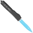 Microtech Ultratech D/E Jedi Knight Signature OTF Knife Tri-Grip Black Aluminum, Blue P/S M390 by Tony Marfione (122-2JK)