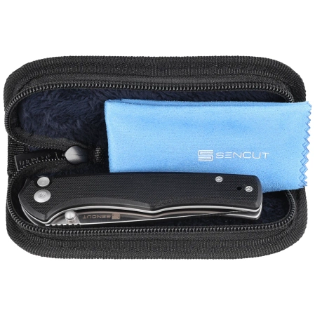 Nóż składany Sencut Crowley Black G10, Satin D2 (S21012-4)