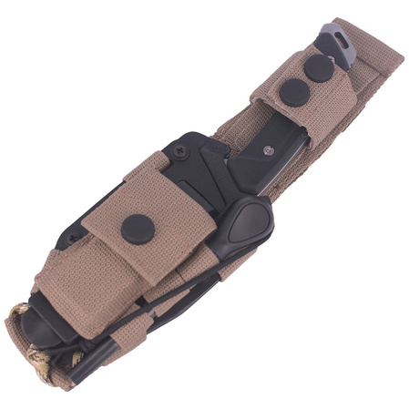 Extrema Ratio Sethlans Black G10, Stone Washed N690 by Daniele Dal Canto (04.1000.0463/SW/DW)