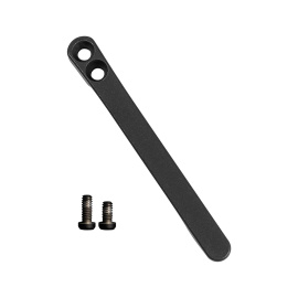 Klips i zestaw śrub Civivi Black Titanium do Civivi Baby Banter (T003B)