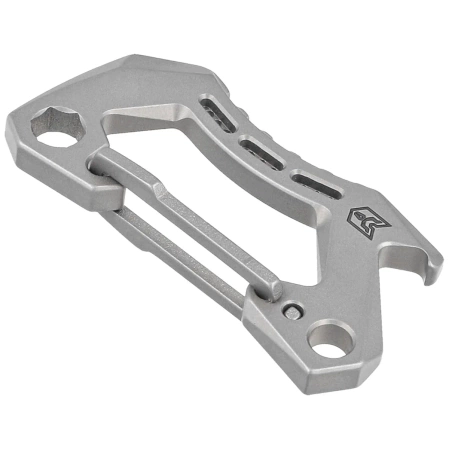 Bestech Carabiner Grey Titanium by Makar (BM15A)
