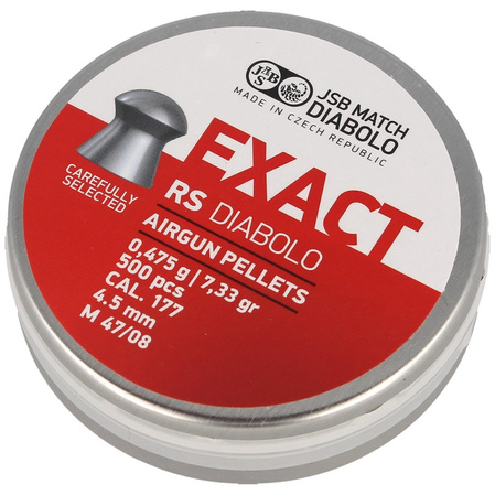JSB Diabolo Exact RS 4.52 mm pellets, 500 pcs (546307-500)