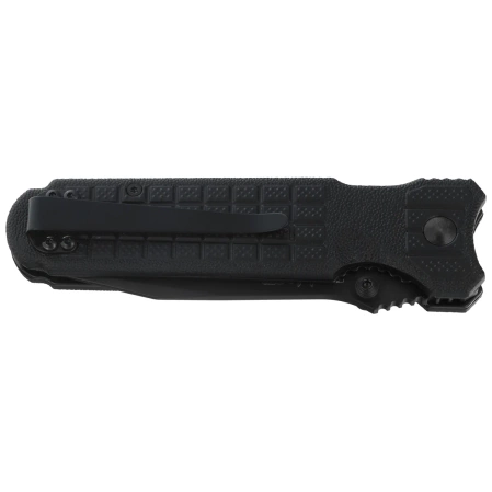Fox Predator Evolution Automatic Knife Black FRN, Black Idroglider Niolox (FX-449 B)