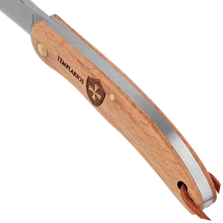 Nóż składany Martinez Albainox Templarios Wood, Satin 3Cr13Mov (18979GR196)
