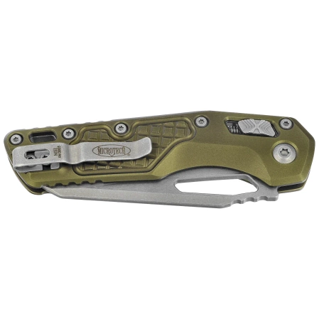 Nóż składany Microtech MSI S/E OD Green Frag Aluminium, Apocalyptic M390MK by Tony Marfione (210-10APFROD)