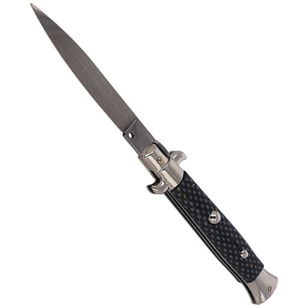 Frank Beltrame Stiletto Carbon Fiber 23cm switchblade (FB 23/37CF)