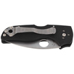 Spyderco Lil' Native G-10 Black Mid Back Lock PlainEdge Knife (C230MBGP)