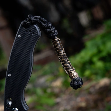 Przywieszka do noża M-Tac Scandinavian Granule Black paracord (TMLSCG-BK)