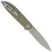 Nóż składany Sencut Bocll II OD Green G10, Gray Stonewashed D2 by Brad Zinker (S22019-4)