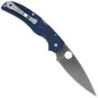Nóż składany Spyderco Native Chief Lightweight Dark Blue FRN, Satin CPM S110V by Sal Glesser (C244PDBL)