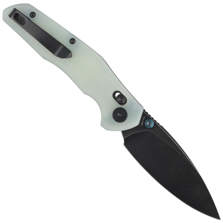 Bestechman Ronan Knife Jade G10, Black Titanized Stonewashed 14C28N (BMK02I)
