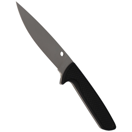 Spyderco Waterway G-10 Black PlainEgde Knife (FB43GP)