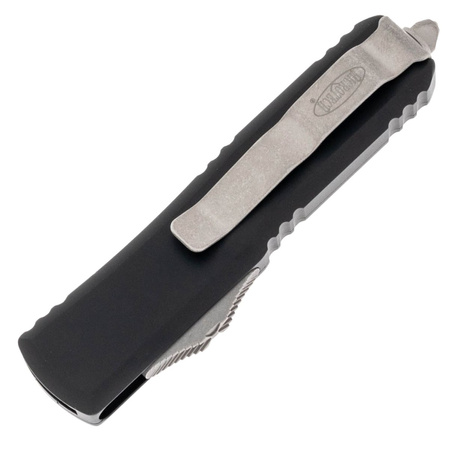 Microtech UTX-85 S/E Black Aluminium, Apocalyptic knife (231-10AP)