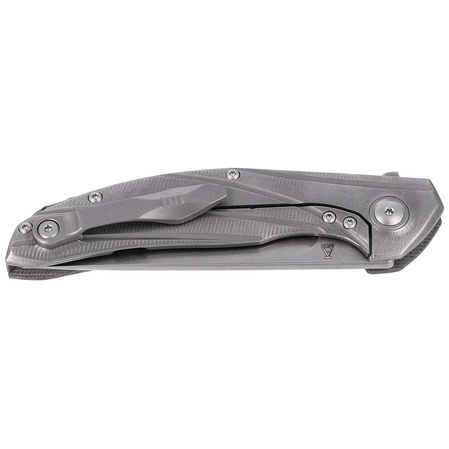 Viper Orso 2 Green Canvas Micarta, Stonewashed Lohmann LO-QPM20-4 by Jens Ansø Knife (V5998CG)