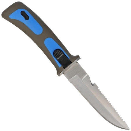 Third Decor Habitat Blue ABS, Polished Diving Knife (15481A)