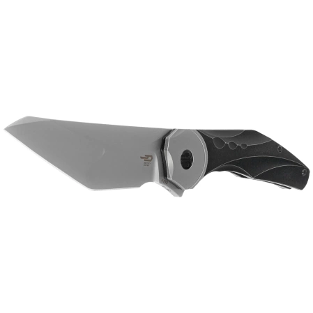 Nóż składany Bestech Excentric Black Stonewashed Titanium, Bead Blasted M390 by Kombou and TNT Knives (BT2412A)