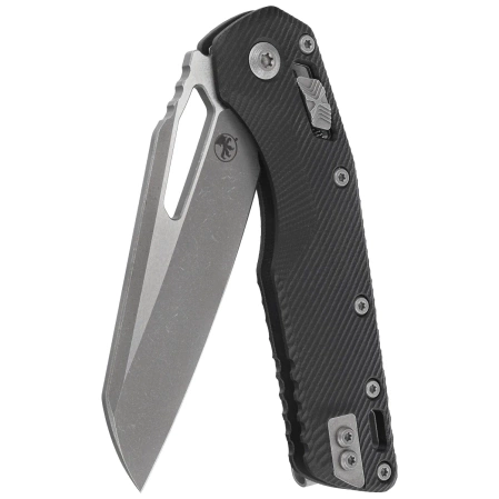 Microtech MSI S/E Knife Black Fluted G10, Apocalyptic M390MK by Tony Marfione (210-10APFLGTBK)