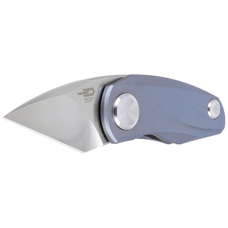 Nóż składany Bestech Tulip Frame Lock Blue Titanium, Stonewashed / Satin M390 by Ostap Hel (BT1913B)
