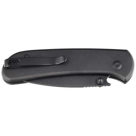 Civivi Qubit Black Aluminum, Black Stonewashed 14C28N (C22030E-1)