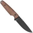 Nóż Za-Pas Handie Brown Micarta, Black Cerakote NMV (HAN-CE-M-BR)