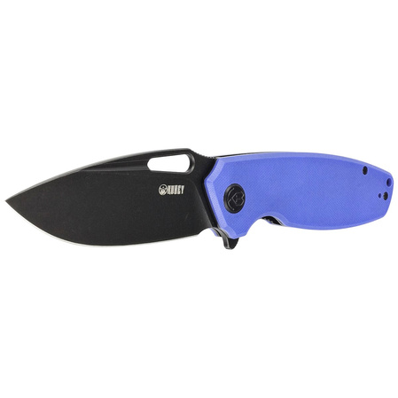 Kubey Knife Tityus Blue G10, Dark Stonewashed D2 (KU322I)