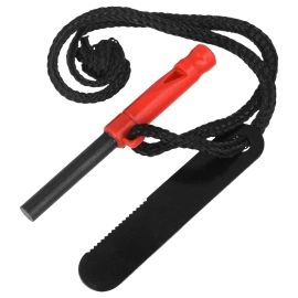 Barbaric 33902 Fire Starter Red with whistle