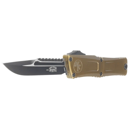 Nóż automatyczny OTF Microtech Combat Troodon Gen III Interceptor Signature OD Green Aluminium, Black M390MK by Tony Marfione (1217-1ODS)