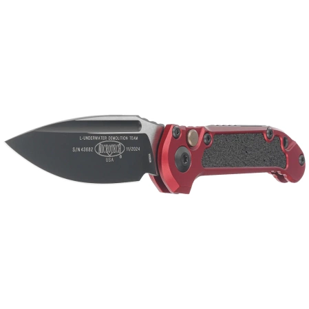 Nóż automatyczny Microtech LUDT Gen III S/E Merlot Aluminium, Black M390MK by Tony Marfione (1135-1MR)