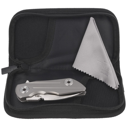Bestech 2500 Delta Knife Gray Titanium, Satin CPM S35VN by Poltergeist Works (BT2006A)