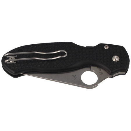Spyderco Para 3 FRN Black Plain Folder (C223PBK)