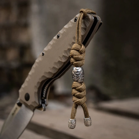 M-Tac knife lanyard Zeus Stainless Steel Coyote paracord (10296105)