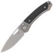 LionSteel Twain Gray Titanium / Black G10, Satin MagnaCut by Gianni Pauletta (TW GY GBK)
