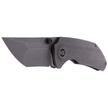 WE Knife Thug Gray Titanium, Gray Hand Rubbed CPM 20CV by Matt Christensen (2103B)