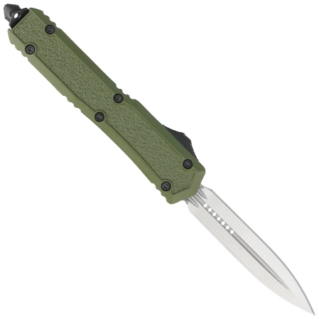 Dulotec OTF Automatic Knife OD Green Aluminium, Satin 3Cr13MoV (K188A-GR)