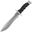 Muela 85-182 Knife Black Rubber, Satin Nitro-42