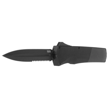 Nóż automatyczny OTF Tekto A5 Spry D/E Black Aluminium, Black P/S CPM S35VN