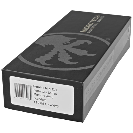 Nóż automatyczny OTF Microtech Hera II Mini D/E Signature Halloween Mummy Wrap Aluminium, Satin M390MK by Tony and Sean Marfione (1702M-1HWMYS)