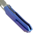 Nóż składany Remette RT-Woodpecker Crystal Blue Titanium, Hand Grinding Pearlescent M390 (RTWP-IB)