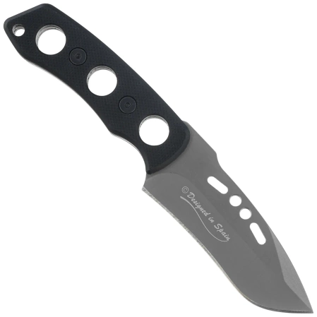 K25 RK-32178 Neck Knife Black G10, Titanium 7Cr17Mov