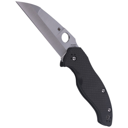 Spyderco Canis Carbon Fiber / G-10 Laminate Plain knife (C248CFP)