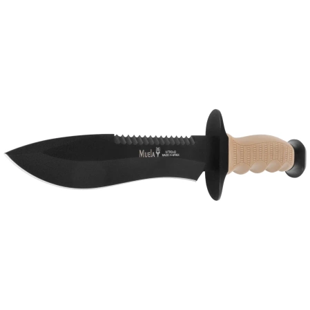 Muela 85-181.D Knife Desert Rubber, Black Nitro-42