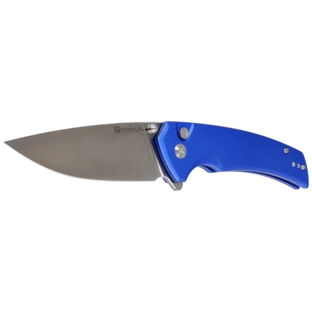 Nóż składany Sencut Serene Bright Blue Aluminium, Satin D2 (S21022B-4)