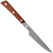 Top Cutlery Steak Kitchen Knife Red Stamina Wood, Satin 3Cr13Mov (17480)