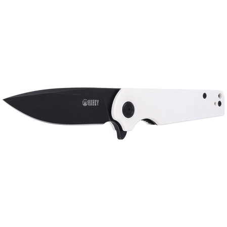 Nóż składany Kubey Knife Wolverine, Ivory G10, Dark Stonewashed D2 (KU233G)