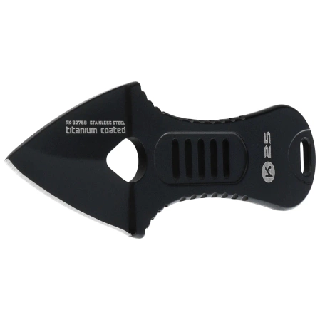 Nóż na szyję K25 RK-32759 Black Steel, Black Titanium 7Cr17Mov