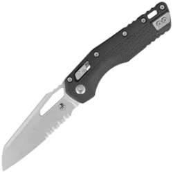 Nóż składany Microtech MSI S/E Ram-Lok Black Tri-Grip Polymer, Stonewashed P/S M390MK by Tony Marfione (210T-11PMBK)