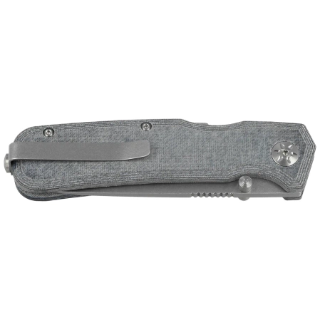 Maserin 630 Pulse Knife Denim Jeans Micarta, Stonewashed MagnaCut by Igor Bortolussi (630/MCJ)