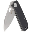 Kubey Knife Hyde, Black G10, Sand Blasted 14C28N by Colin Maisonpierre (KU2104A)